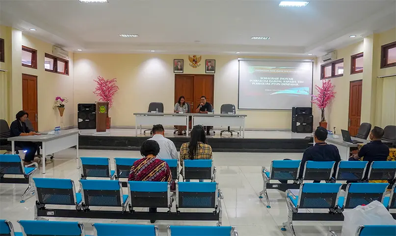 Sosialisasi Inovasi Posbakum Daring