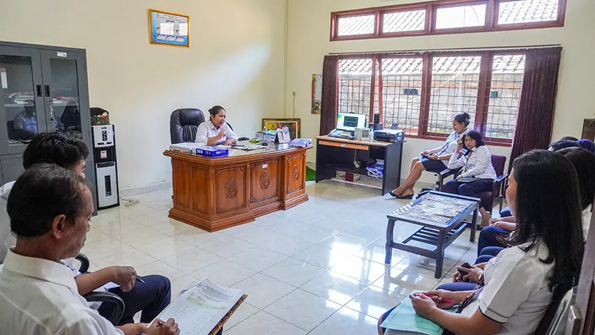 Rapat Bulanan Kesekretariatan Bulan Februari 2024
