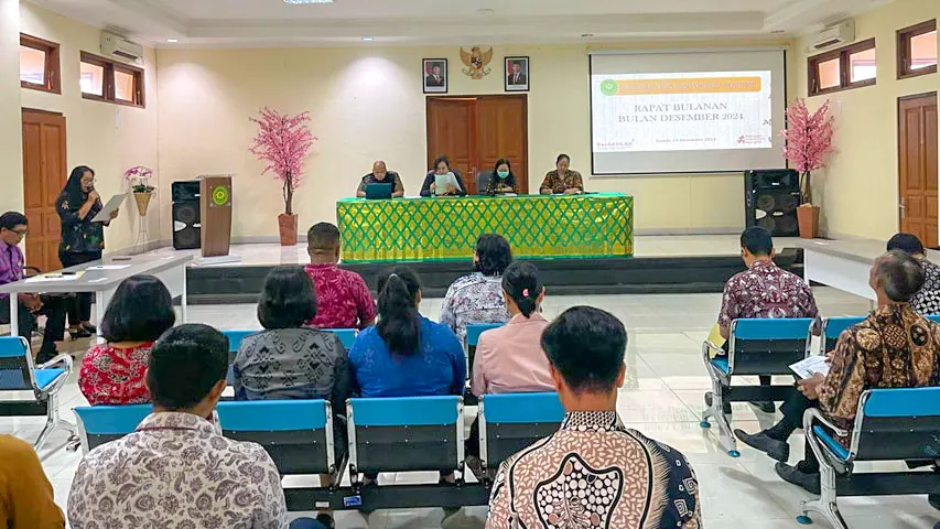 Rapat Umum Bulanan Bulan Desember  2024 PTUN Denpasar