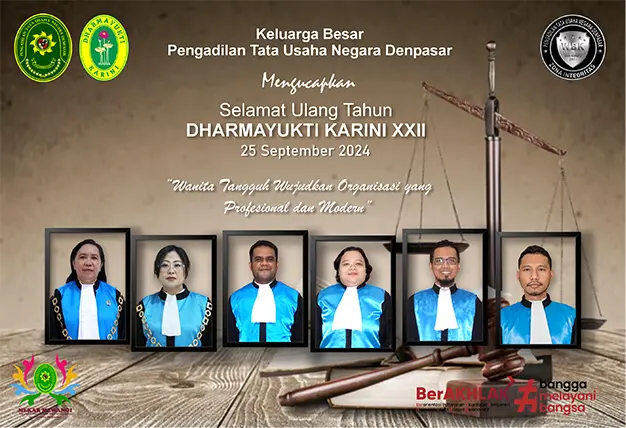 Selamat Ulang Tahun Dharmayukti Karini XXII
