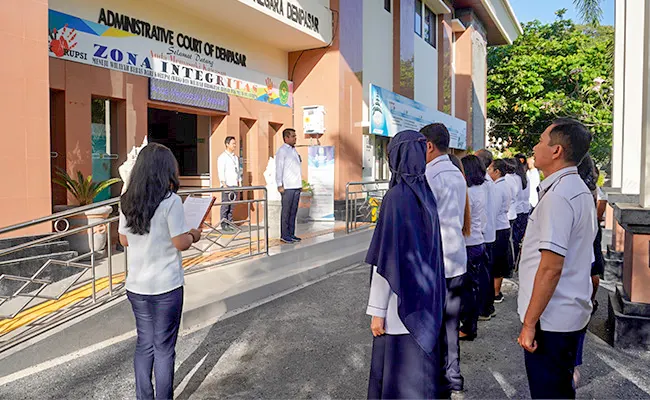 Apel Pagi Pengadilan Tata Usaha Negara Denpasar