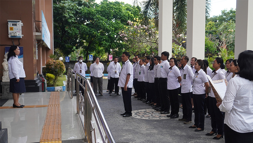 Apel Pagi Pengadilan Tata Usaha Negara Denpasar