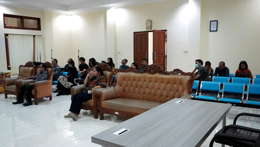 Sosialisasi Penggunaan Aplikasi SIMPAN TERINTEGRASI oleh Ditjen Badilmiltun Mahkamah Agung RI