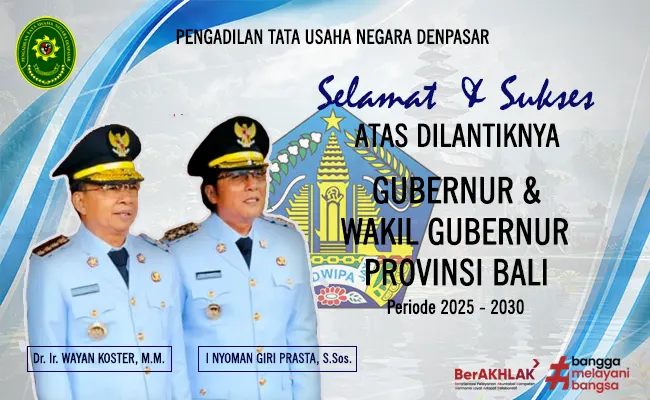 Pelantikan Gubernur dan Wakil Gubernur Provinsi Bali