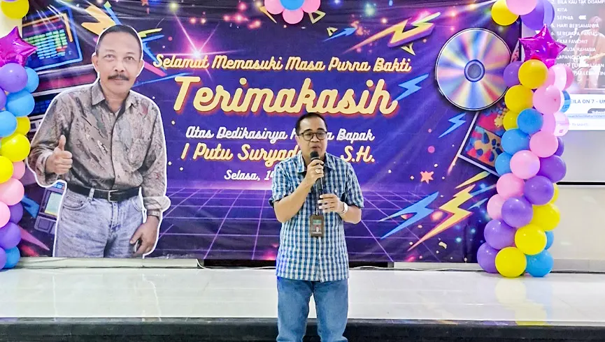 Purna Bakti Panitera Muda Perkara, Bapak I Putu Suryadana, S.H.