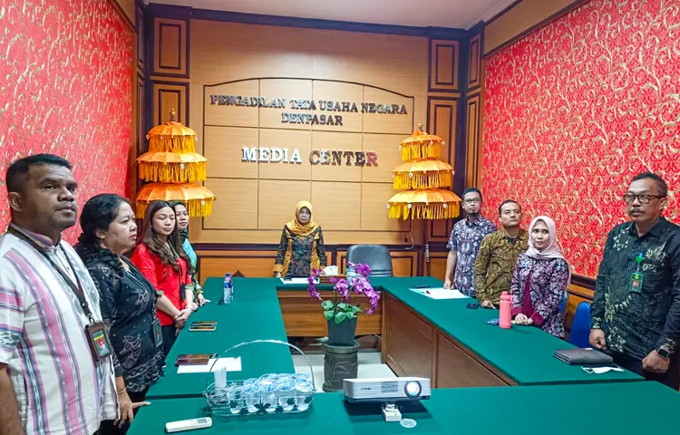Pembinaan Bidang Teknis dan Administrasi Yudisial Secara Virtual