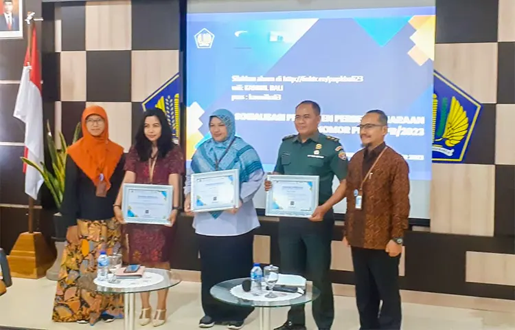 PTUN Denpasar Meraih Penghargaan dari Kanwil DJPB Provinsi Bali