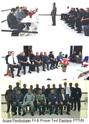 Fit & Proper Test Panitera Pengadilan Tinggi Tata Usaha Negara