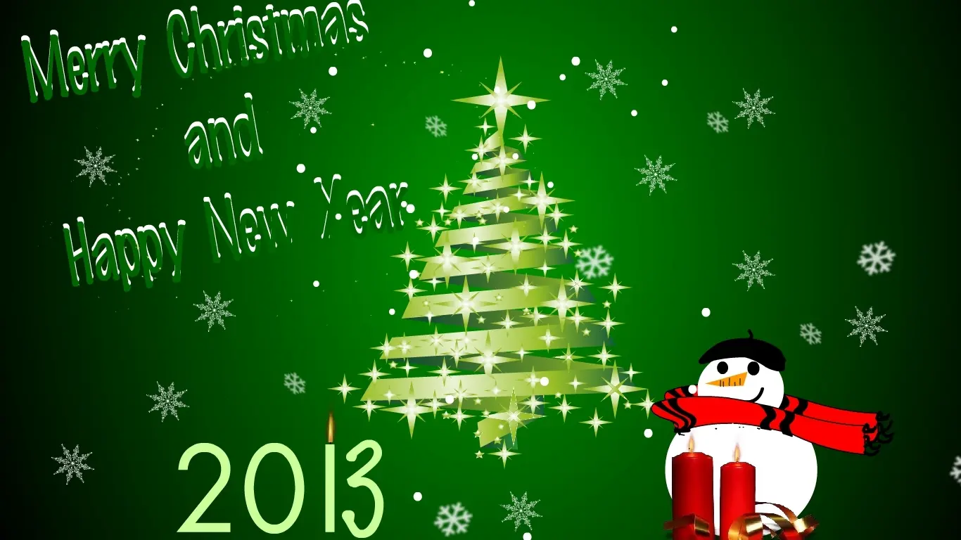 Merry Christmas and Happy New Year 2013