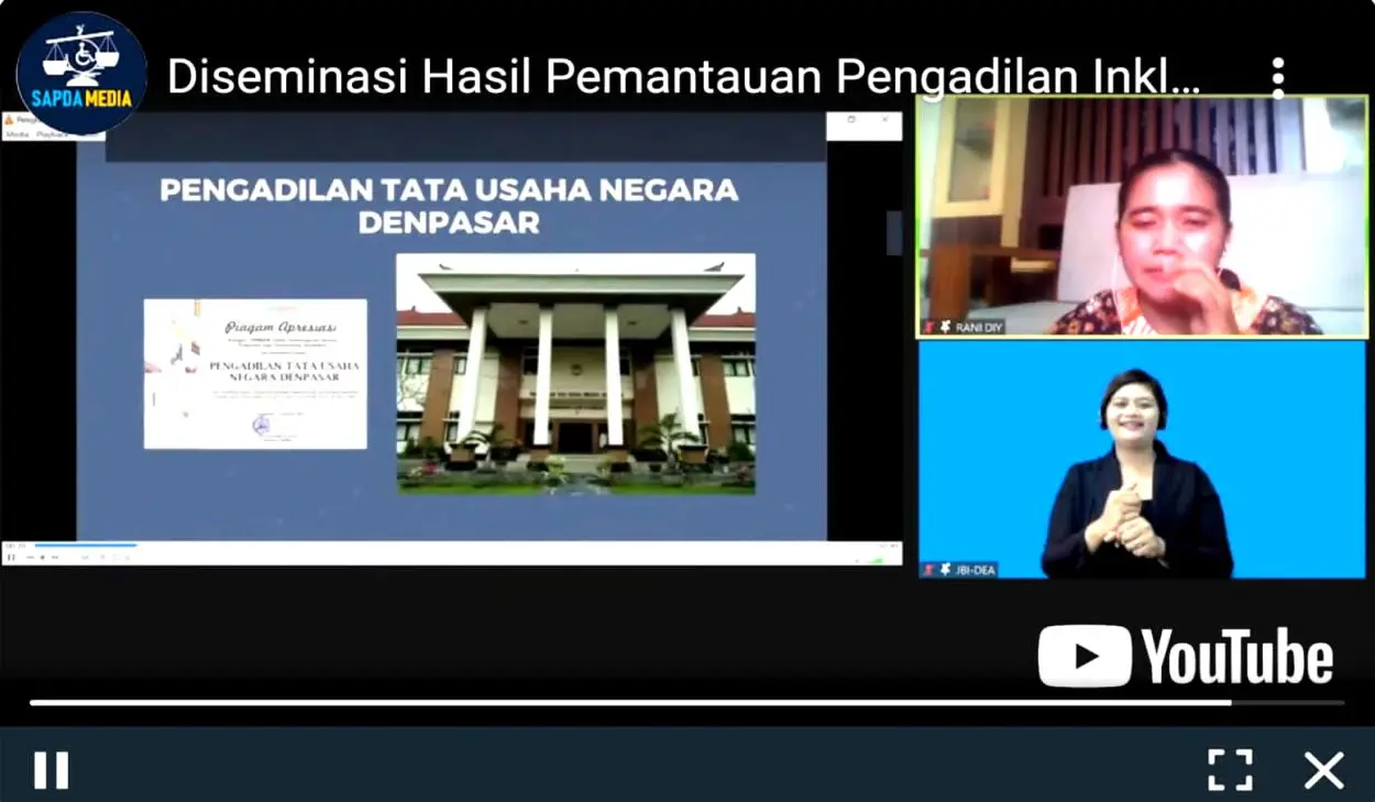 PTUN Denpasar Meraih Reward Sarana dan Prasarana Terbaik